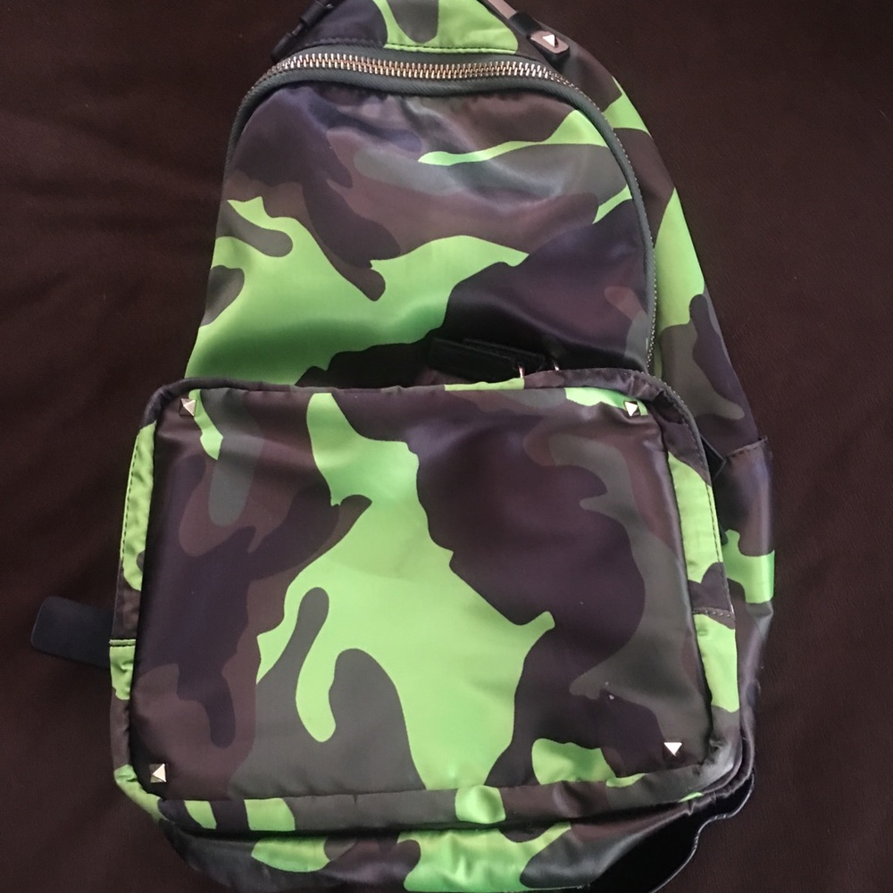 Valentino Camo Backpack